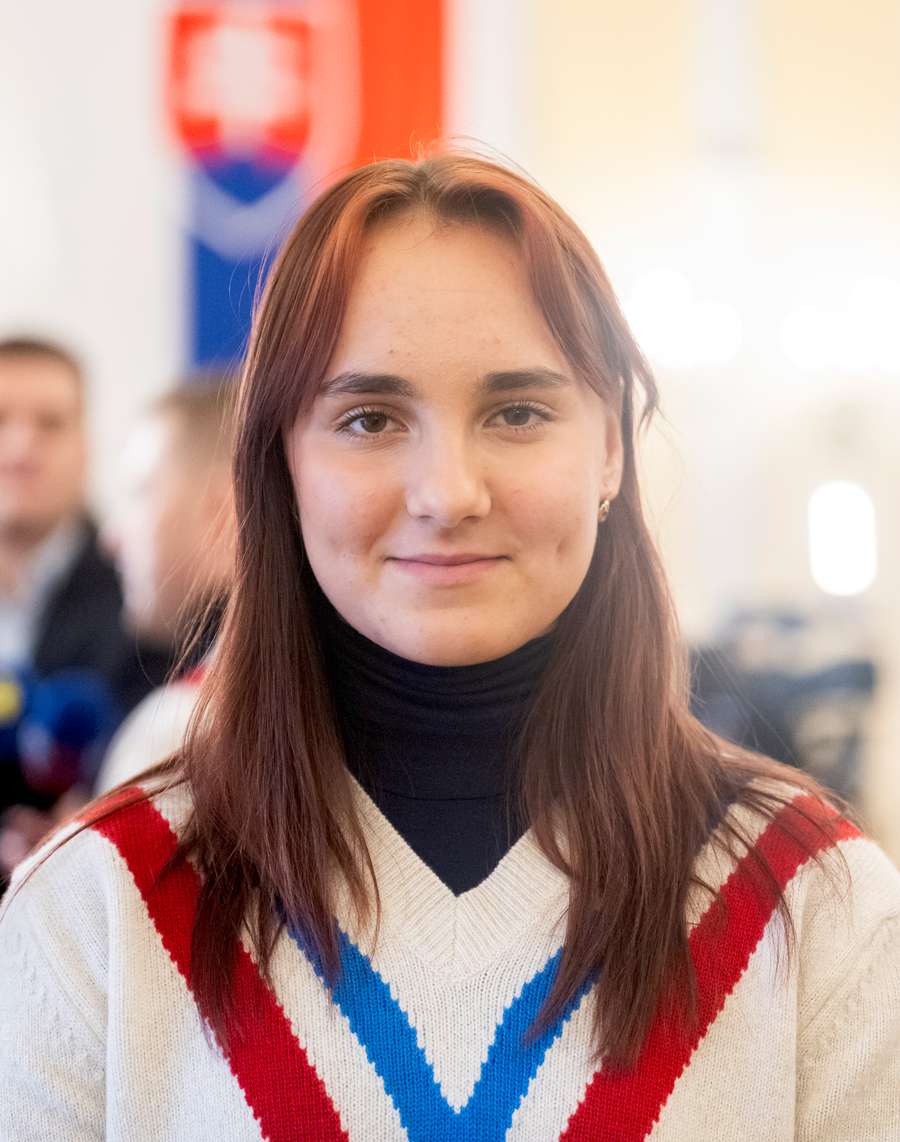Slovenská reprezentantka.