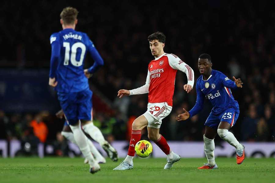 Havertz wurde in der 76. Minute für Viktor Gyökeres eingewechselt