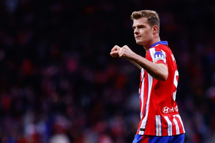 Alexander Sorloth marcó cuatro goles en 30 minutos en su último partido en casa.