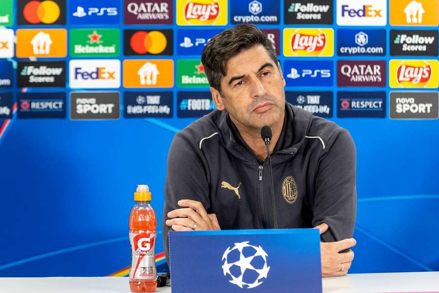 Fonseca during his press conference