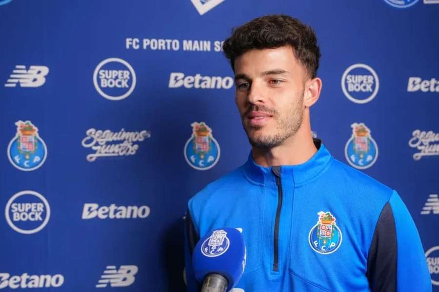 Zé Pedro, zagueiro do Porto, em entrevista ao canal do clube