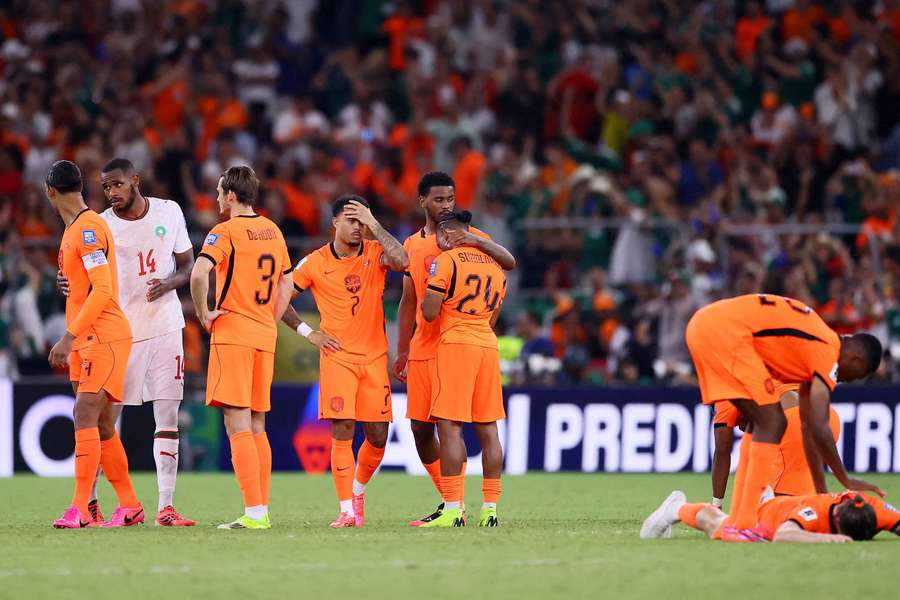 Das Aus für die Niederlande war schmerzhaft.