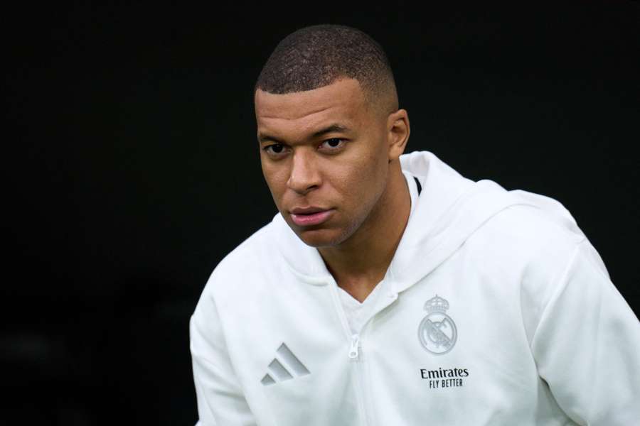 Mbappé avec le Real Madrid.