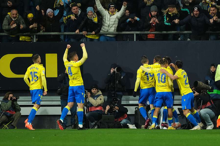 O Cadiz voltou aos triunfos