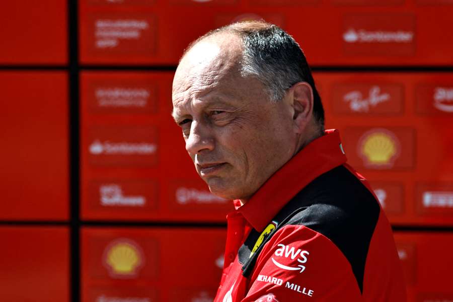 Fred Vasseur habló sobre el futuro del equipo Ferrari