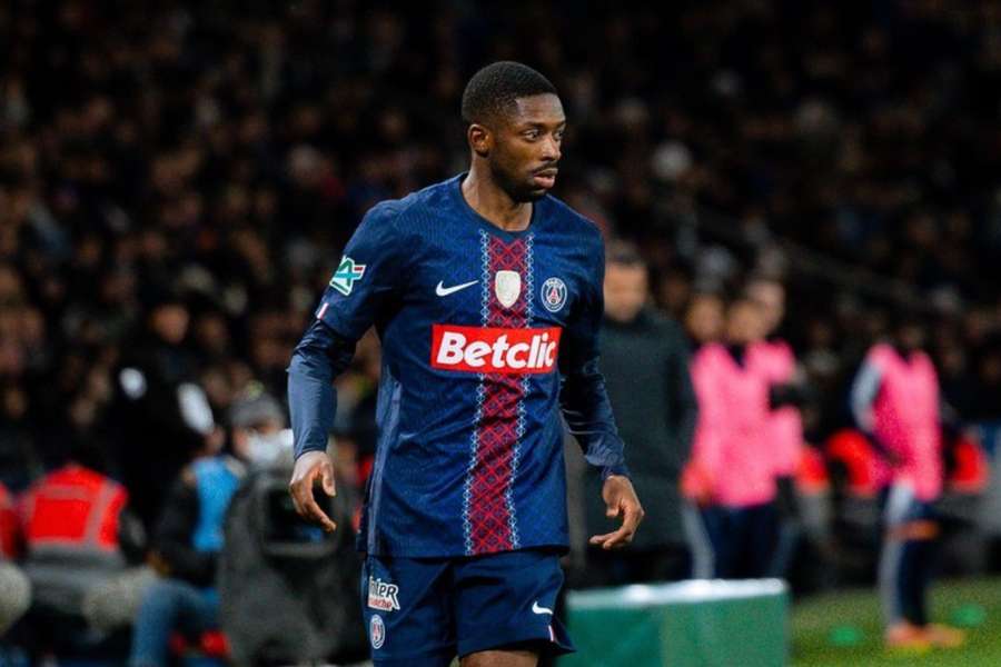 Dembélé tem contrato com o PSG até 2028