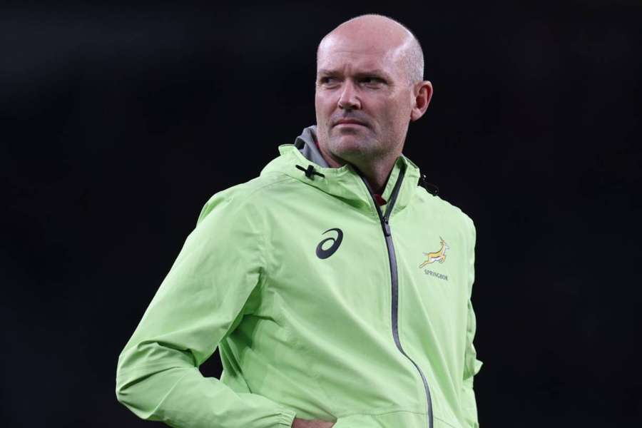 Jacques Nienaber, pictured prior to the Autumn International Series match against England at Twickenham