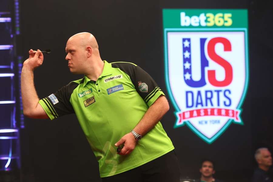 Michael van Gerwen gewann das US Darts Masters 2023.