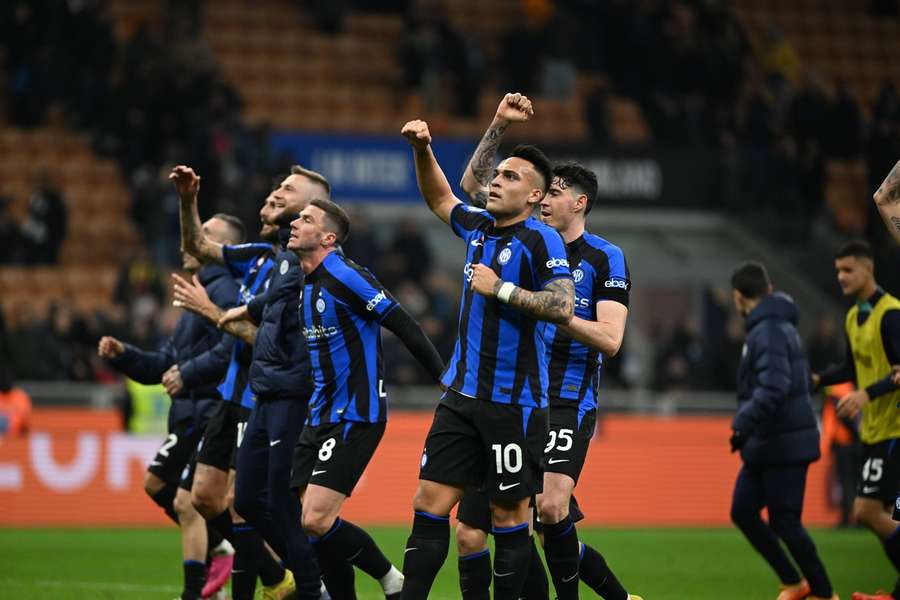 Inter won zaterdag met 3-0 van Udinese