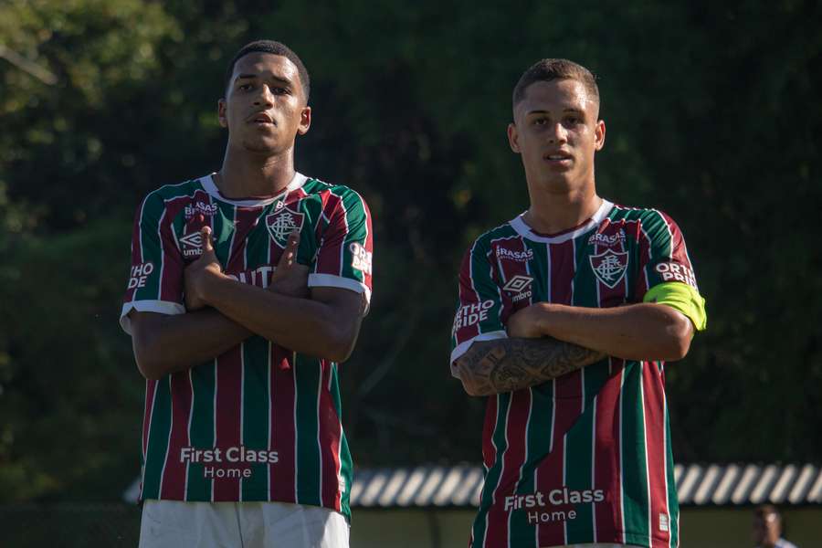 Kauã Elias e Arthur são promessas da base do Fluminense Kauã Elias e Arthur são promessas da base do Fluminense