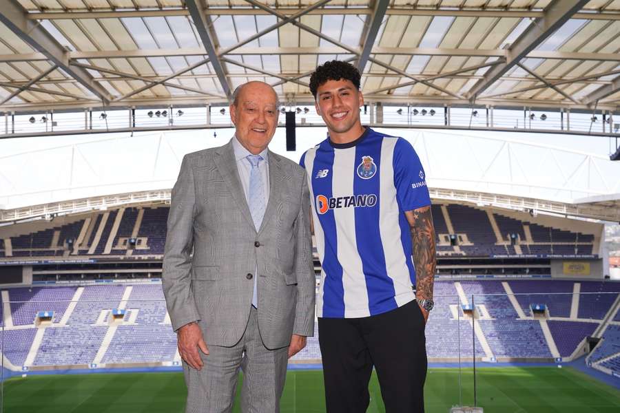 Pinto da Costa com Jorge Sánchez