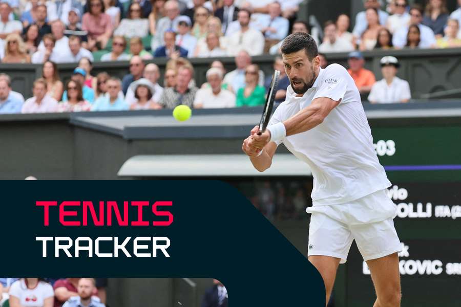Novak Djokovic will take on Jannik Sinner in the semi-finals at Wimbledon