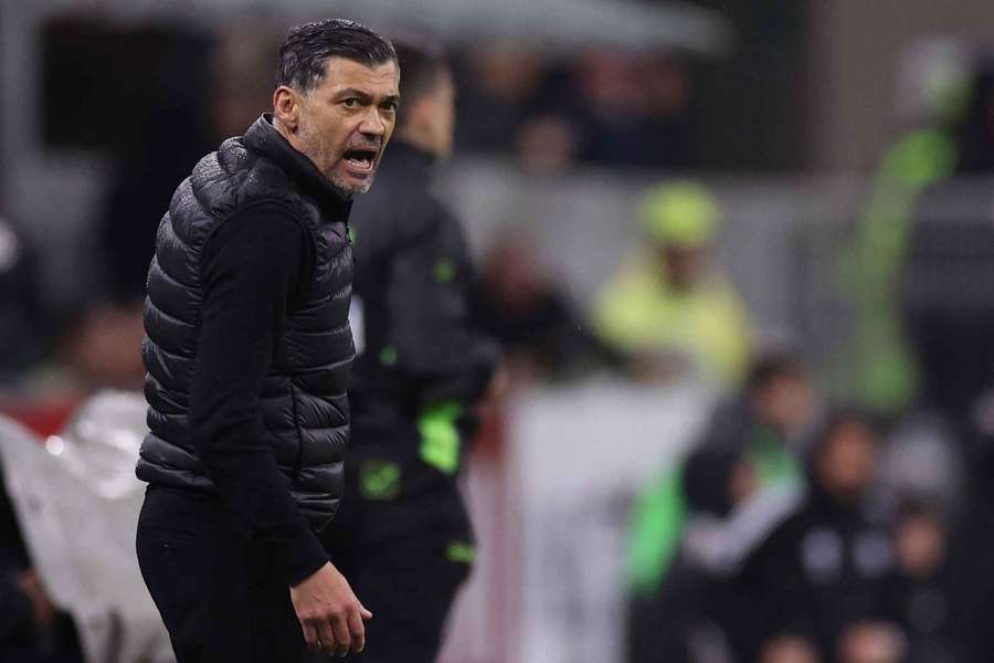 AC Milan coach Sergio Conceicao