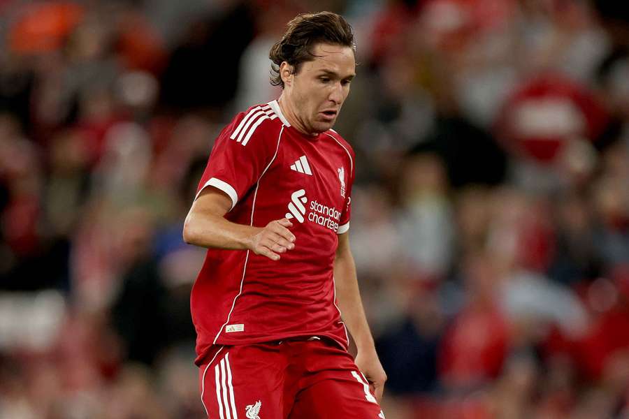 Federico Chiesa, jugador italiano del Liverpool Federico Chiesa, jugador italiano del Liverpool