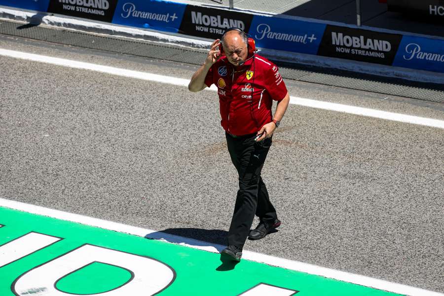 Frederic Vasseur é o diretor da Ferrari