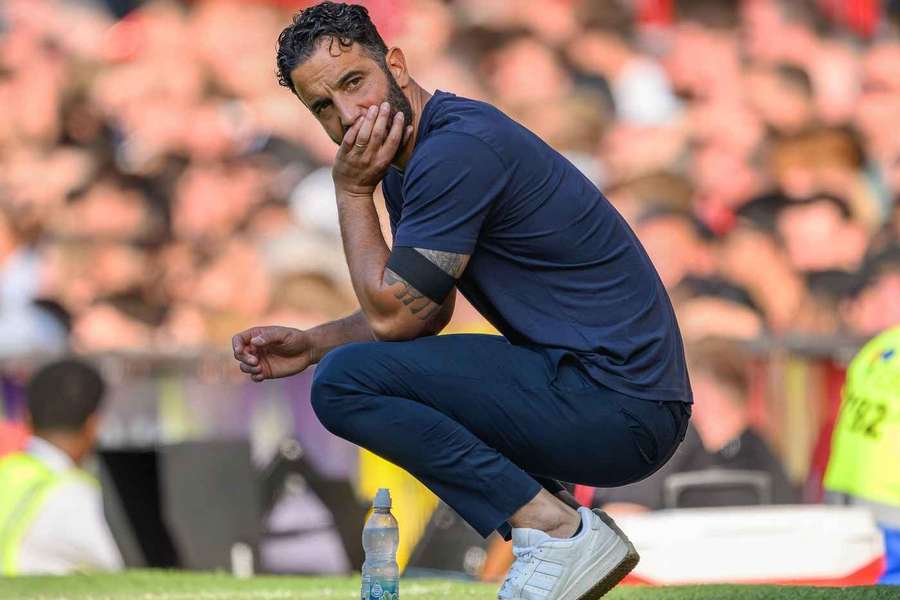 Ruben Amorim deixou o Manchester United em janeiro Ruben Amorim deixou o Manchester United em janeiro