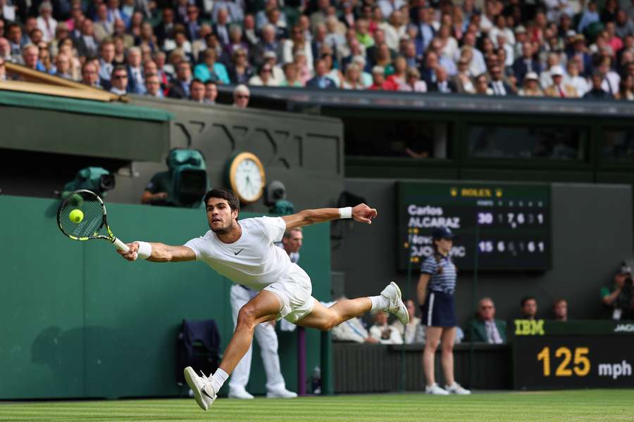 Verden har næppe set Alcaraz i sin sidste Wimbledon-finale