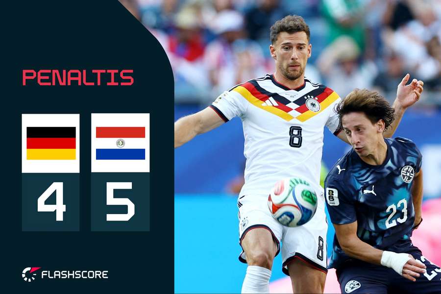 Leon Goretzka, ante Matías Galarza
