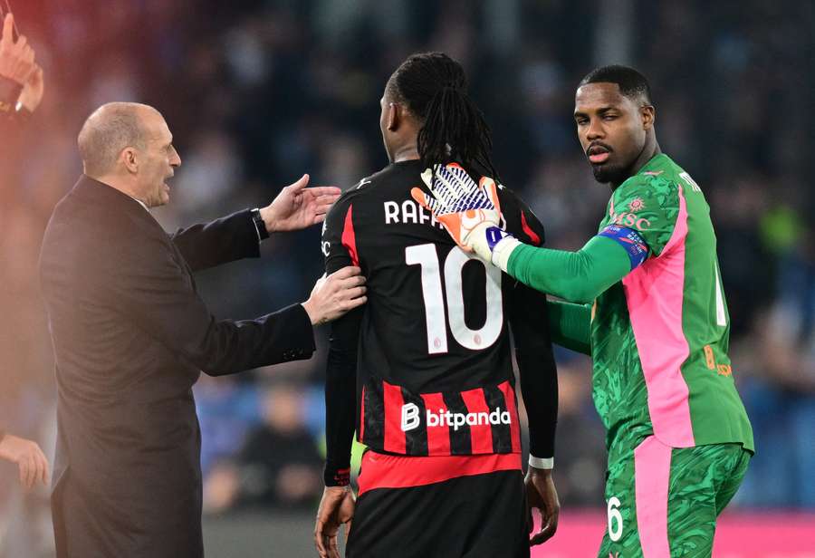 Il momento dell'uscita di Leao