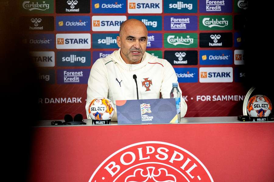 Roberto Martinez was full of praise for his Danish opponents