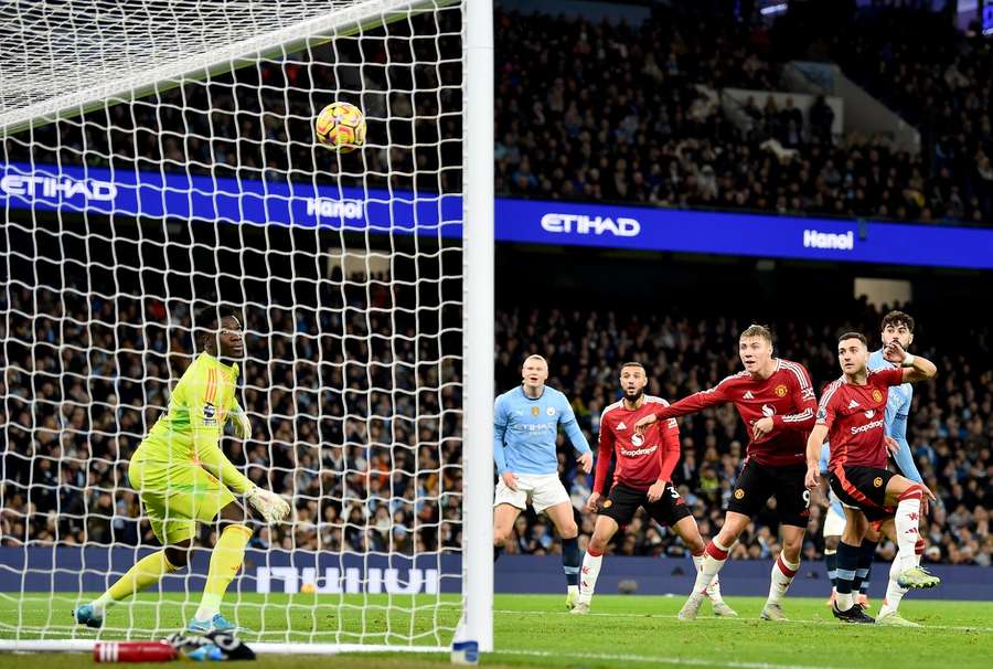 Josko Gvardiol gave Man City the lead in the 36th minute