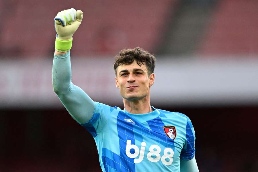 Kepa has been on loan at Bournemouth