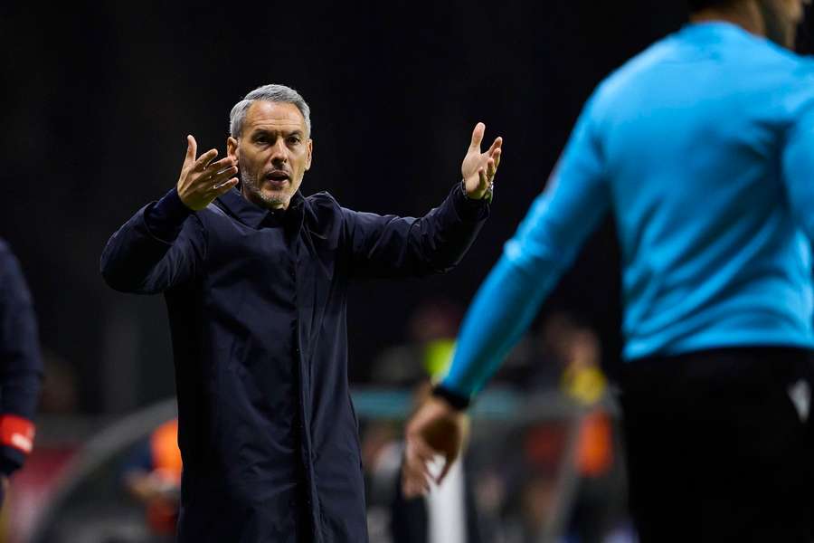 Carlos Vicens, treinador do SC Braga Carlos Vicens, treinador do SC Braga