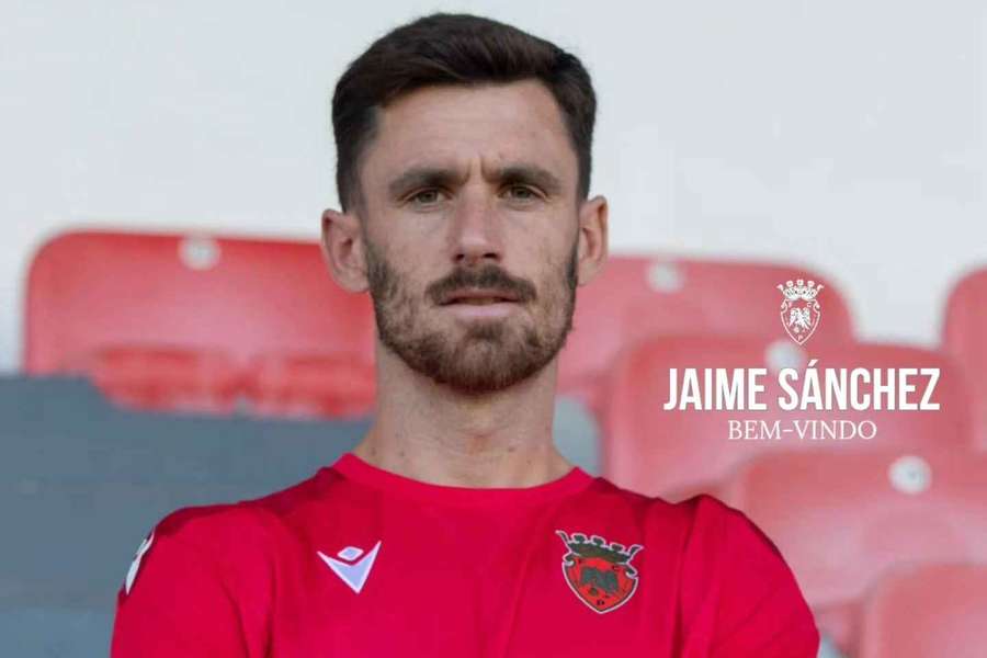 Jaime Sánchez assinou com o Penafiel até 2027