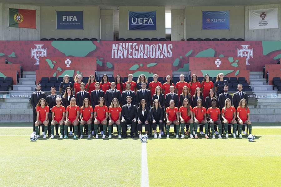 Comitiva portuguesa que vai partir para o Mundial da Austrália e Nova Zelândia