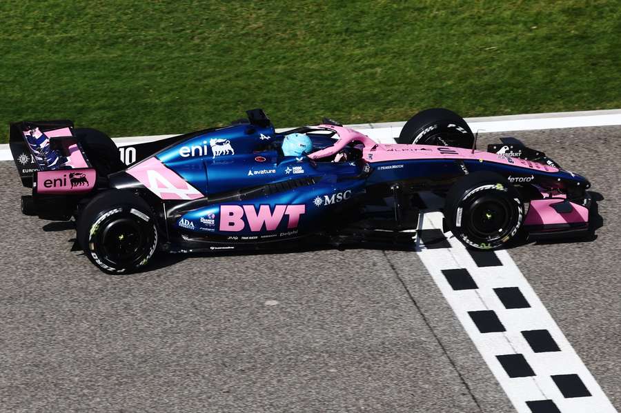 Pierre Gasly nos testes de inverno