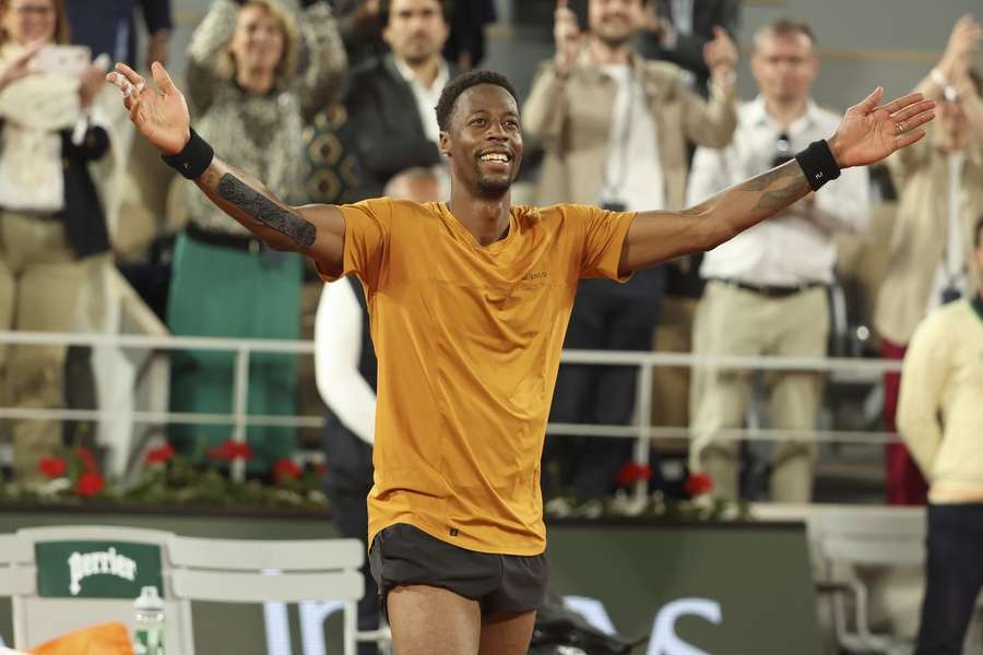 Gaël Monfils vyhrál na French Open rekordní 11. pětisetový zápas.