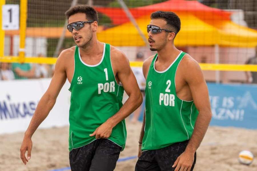 João Pedrosa e Hugo Campos em competição