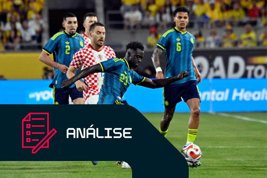 Colômbia perdeu com a Croácia por 1-2 Colômbia perdeu com a Croácia por 1-2