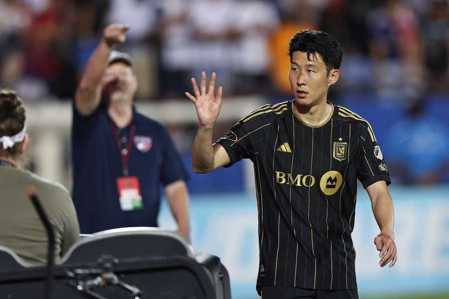 Heung-min Son hat seine Torpremiere für den LAFC gefeiert.