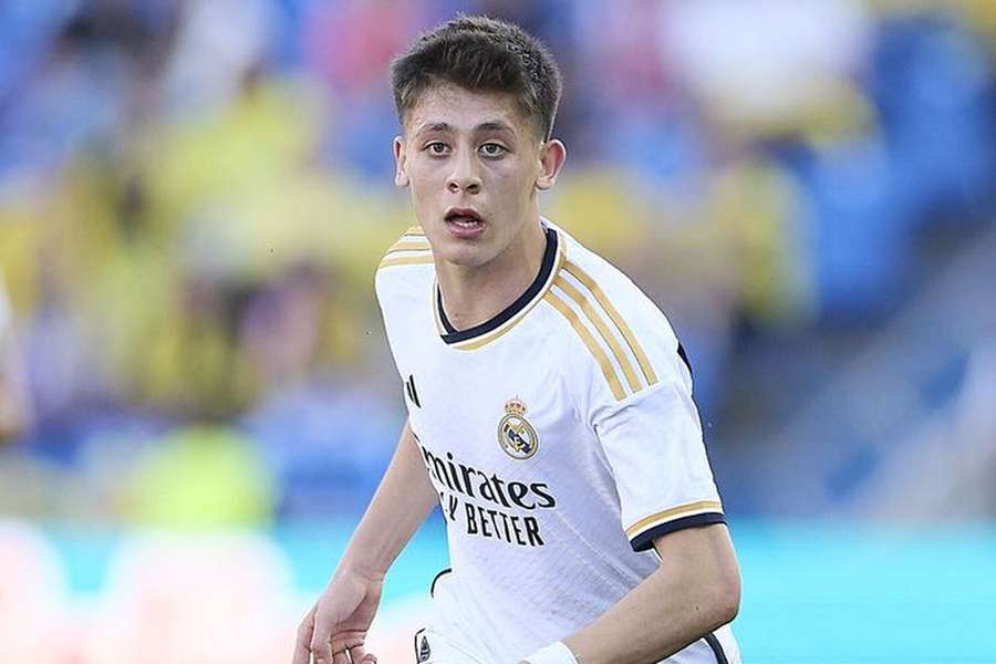 Arda Guler, médio turco de 19 anos do Real Madrid