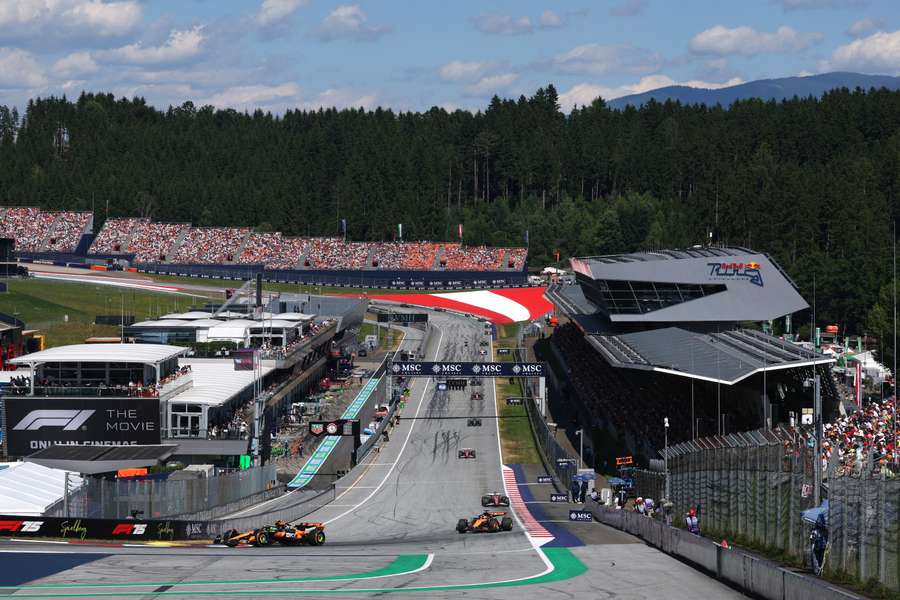 Circuito Red Bull Racing sediou a corrida pela primeira vez em 1970