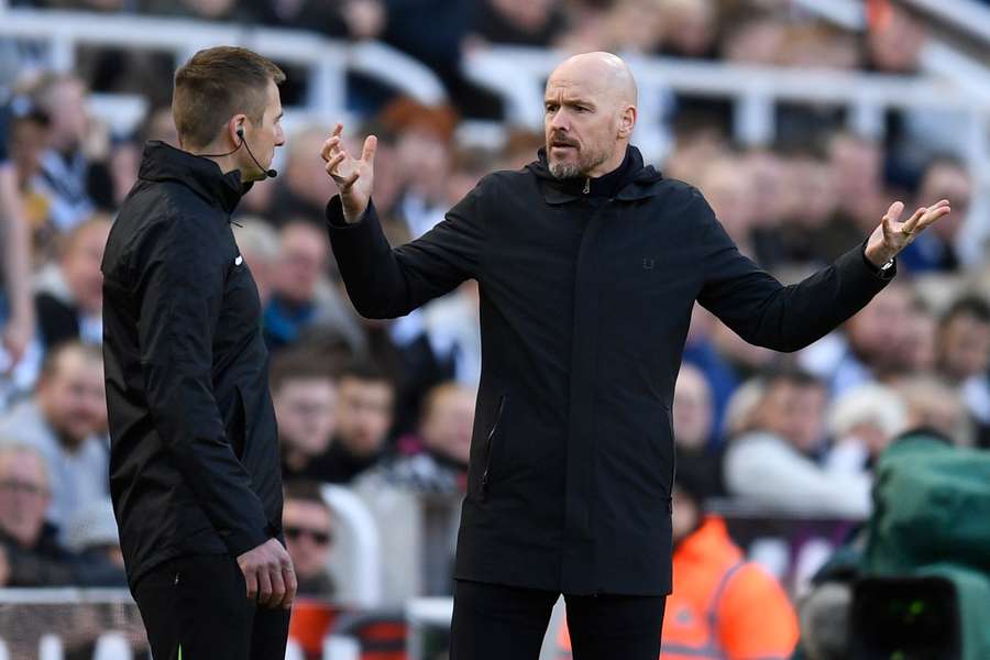 Coach Ten Hag vond instelling Newcastle United beter