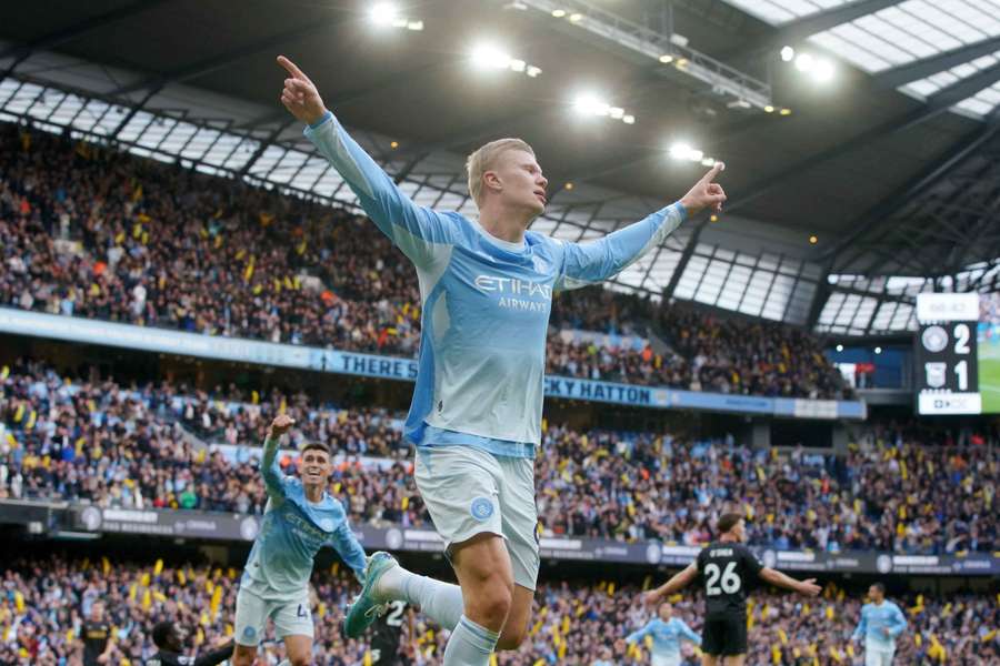 Haaland reușește o ”dublă” cu Ipswich Haaland reușește o ”dublă” cu Ipswich