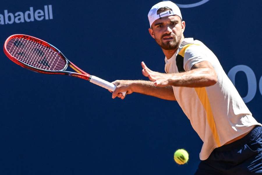 Tomáš Macháč během turnaje v Barceloně.