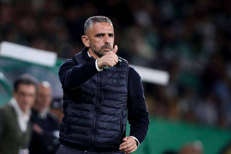 Rui Borges, treinador do Sporting
