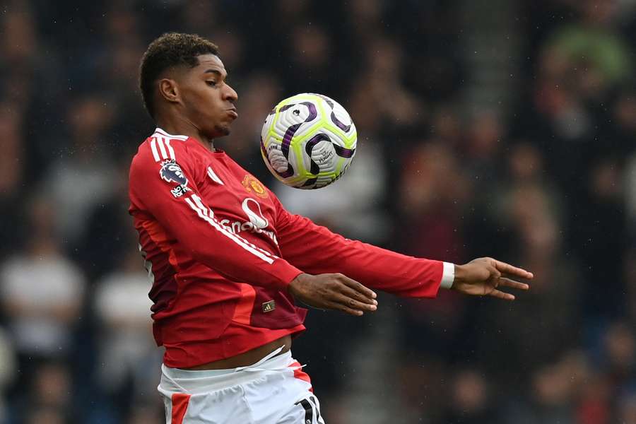 Marcus Rashford hasn't scored for United in over 18 months 