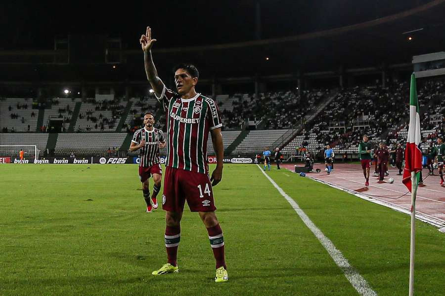 Cano é o artilheiro do Fluminense em competições internacionais