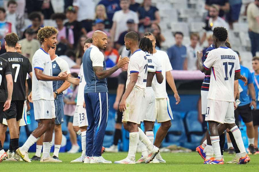 France are set to face Argentina in the Olympics