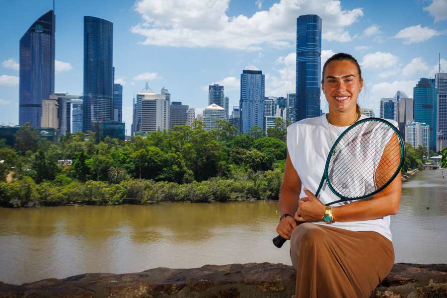 WTA number one Aryna Sabalenka.