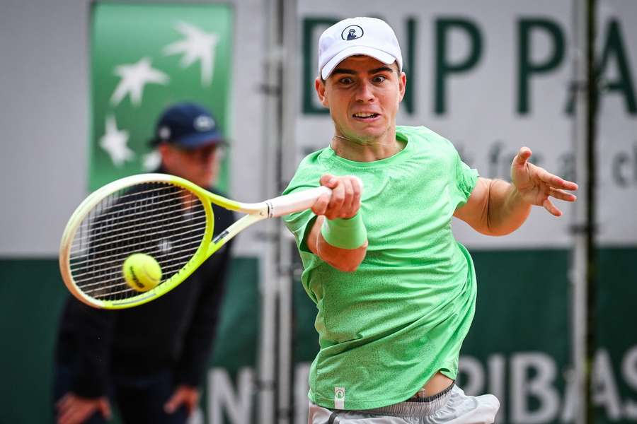 Dalibor Svrčina na Roland Garros. Dalibor Svrčina na Roland Garros.