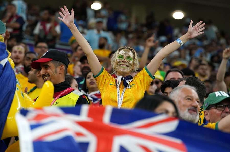 Altijd feest met de Socceroos