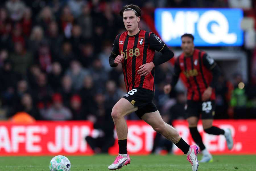 Alex Scott in action for Bournemouth