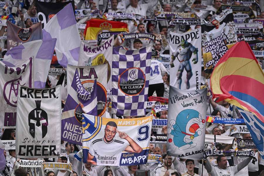 Hinchas del Real Madrid