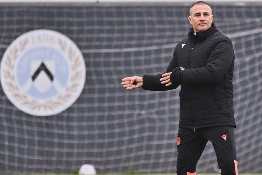 Cannavaro substitui Gabriele Cioffi no comando da Udinese