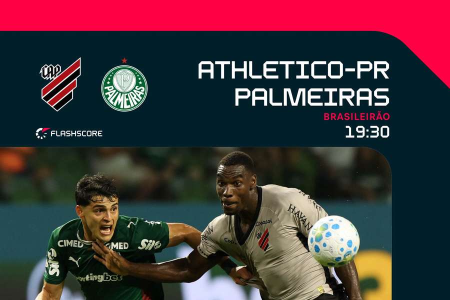 Athletico-PR e Palmeiras se enfrentam neste sábado (17) Athletico-PR e Palmeiras se enfrentam neste sábado (17)